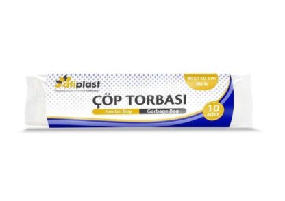 ATİPLAST END. JUMBO SİYAH 80X110 600 GR (20)