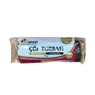 ATİPLAST ORTA SİYAH ÇÖP TORBASI 55X60 70 GR (50)