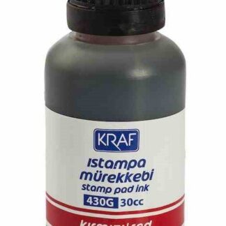 KRAF ISTAMPA MÜREKKEBİ 30 CC KIRMIZI 430 G