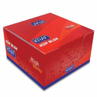 KRAF KÜP BLOK BEYAZ 8*8 CM 115G