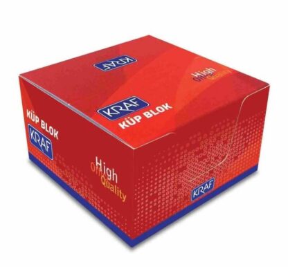 KRAF KÜP BLOK BEYAZ 8*8 CM 115G