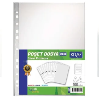 KRAF POŞET DOSYA A4 ECO 100LÜ 1007