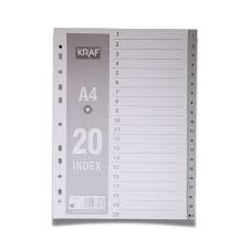 KRAF SEPARATÖR 1020 1-20 RAKAM