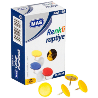MAS RAPTİYE RENKLİ PVC KAPLI KARIŞIK 310